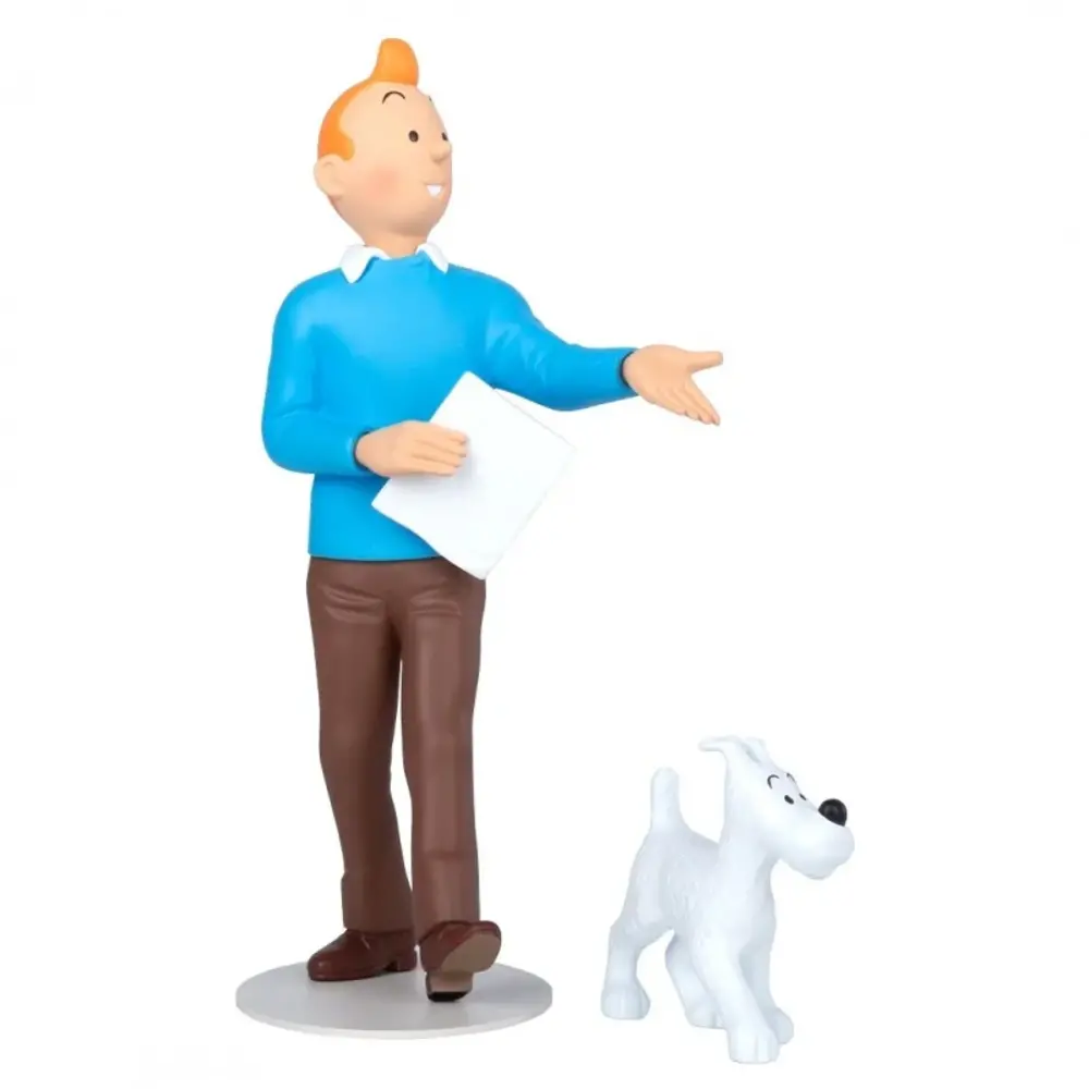 Tintinimaginatio Tintin & Snowy Statue Musée Imaginaire 26 cm Tintinimaginatio Tintin & Snowy Statue Musée Imaginaire 26 cm