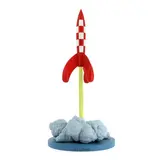 Tintinimaginatio Tintin Statue Rocket on Takeoff 43 cm