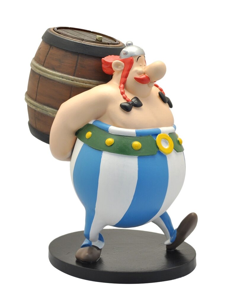 Plastoy Asterix & Obelix Statue Obelix with his Barrel 19 cm Plastoy Asterix & Obelix Statue Obelix with his Barrel 19 cm