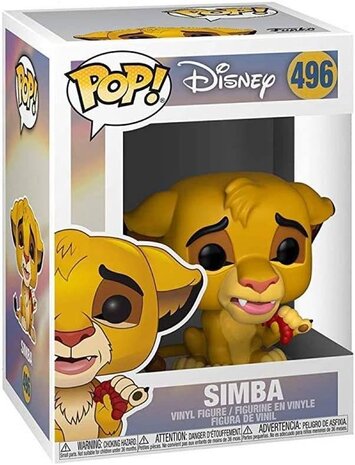 The Lion King POP! Disney Vinyl Figure Simba n° 496 - Planet Fantasy