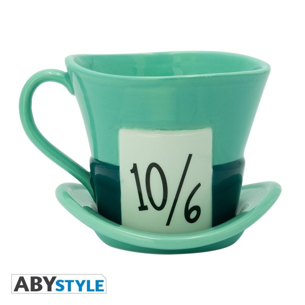 ABY Style Alice in Wonderland Mad Hatter 3D Mug ABY Style Alice in Wonderland Mad Hatter 3D Mug