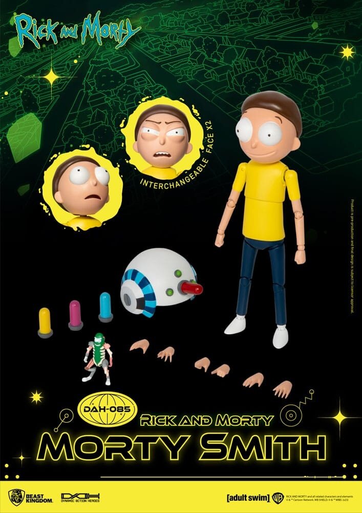 Beast Kingdom Rick and Morty Dynamic 8ction Heroes Action Figure 1/9 Morty Smith 23 cm Beast Kingdom Rick and Morty Dynamic 8ction Heroes Action Figure 1/9 Morty Smith 23 cm