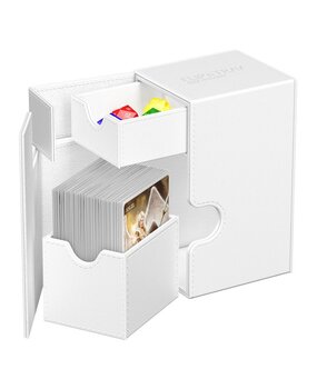 Ultimate Guard Ultimate Guard Flip`n`Tray 80+ XenoSkin Monocolor White
