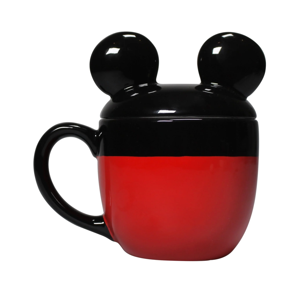 Half Moon Bay Mickey Mouse 3D Mug with Lid Half Moon Bay Mickey Mouse 3D Mug with Lid