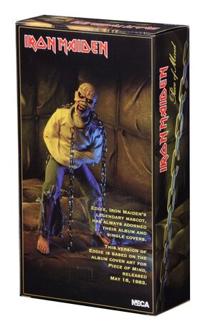 Neca Iron Maiden Retro Action Figure Eddie Piece Of Mind 20 cm Neca Iron Maiden Retro Action Figure Eddie Piece Of Mind 20 cm