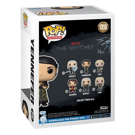 Funko The Witcher POP! TV Vinyl Figure Yennefer #1318 Funko The Witcher POP! TV Vinyl Figure Yennefer #1318