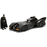 Jada Toys Batman Diecast Model 1/24 1989 Batmobile with Figure Jada Toys Batman Diecast Model 1/24 1989 Batmobile with Figure