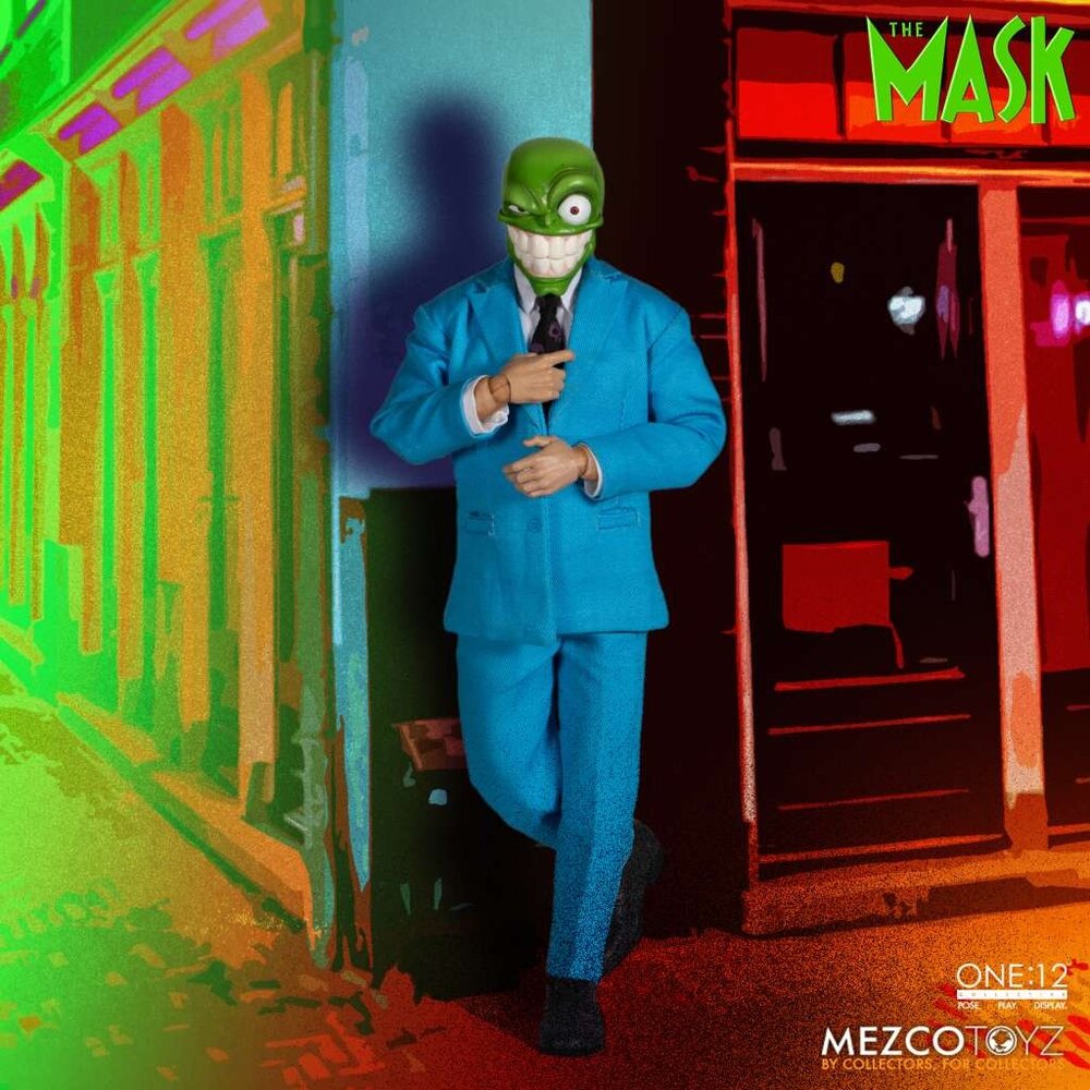 Mezco Toyz The Mask Deluxe Action Figure 1/12 The Mask Comic 16 cm Mezco Toyz The Mask Deluxe Action Figure 1/12 The Mask Comic 16 cm