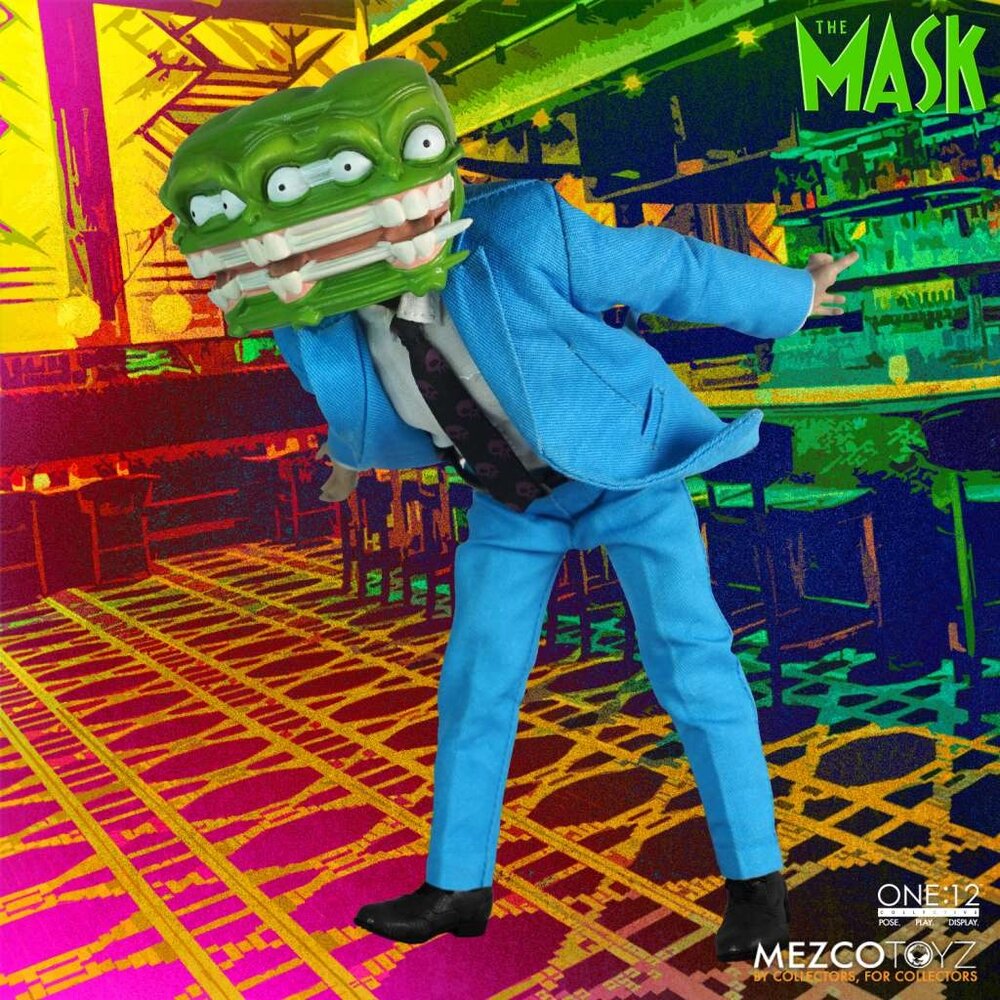 Mezco Toyz The Mask Deluxe Action Figure 1/12 The Mask Comic 16 cm Mezco Toyz The Mask Deluxe Action Figure 1/12 The Mask Comic 16 cm