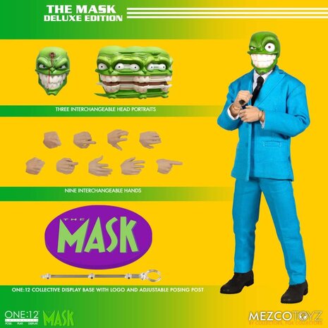 The Mask Deluxe Action Figure 1/12 The Mask Comic 16 cm - Planet Fantasy