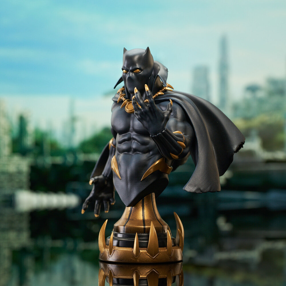 Diamond Select Toys Marvel Comics Bust 1/7 Black Panther 14 cm Diamond Select Toys Marvel Comics Bust 1/7 Black Panther 14 cm