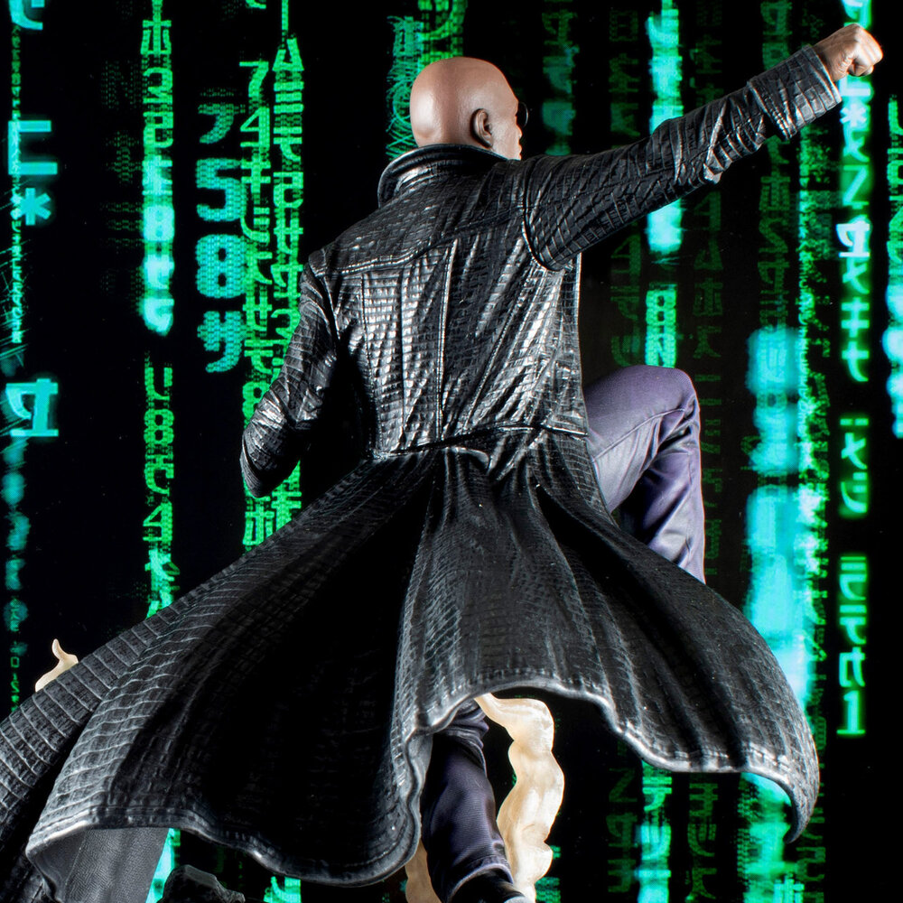 The Matrix Gallery Deluxe PVC Statue Morpheus 30 cm - Planet