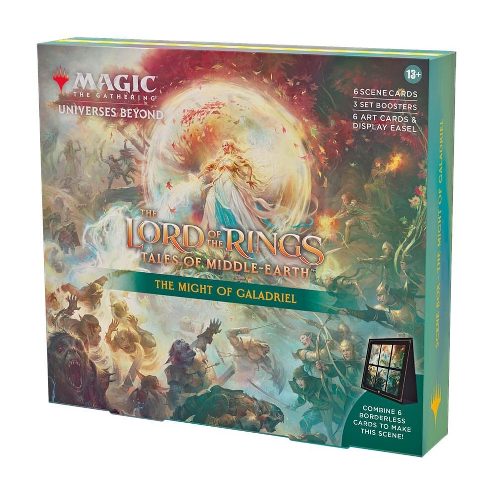 Magic: The Gathering - Lord of The Rings: Tales of Middle-Earth Scene Box - The Might of Galadriel