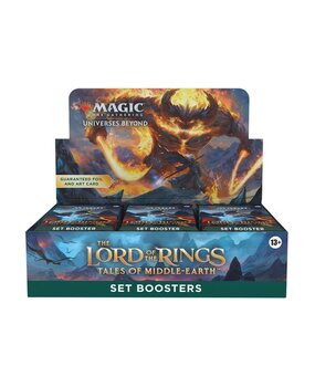 Wizards of the Coast Magic: The Gathering - Lord of the Rings Tales of Middle-Earth Set Booster Box Wizards of the Coast Magic: The Gathering - Lord of the Rings Tales of Middle-Earth Set Booster Box