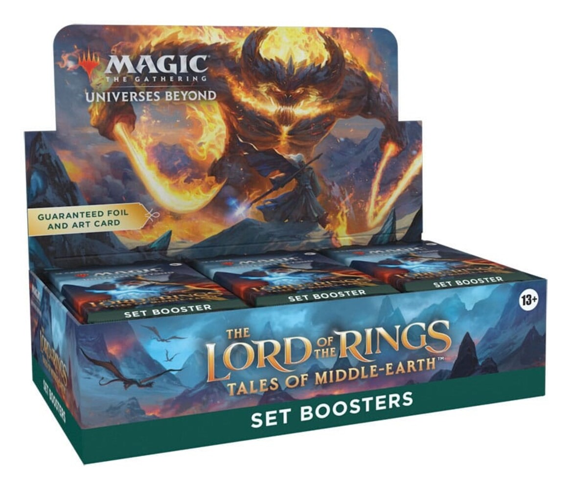 Magic: The Gathering Le Seigneur des Anneaux: Tales of Middle-Earth Set Booster Display Magic: The Gathering Le Seigneur des Anneaux: Tales of Middle-Earth Set Booster Display