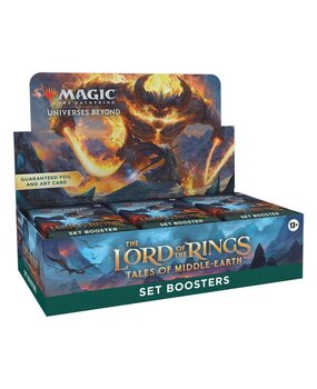 Magic: The Gathering Lord of the Rings: Tales of Middle-Earth Set Booster Display Magic: The Gathering Lord of the Rings: Tales of Middle-Earth Set Booster Display