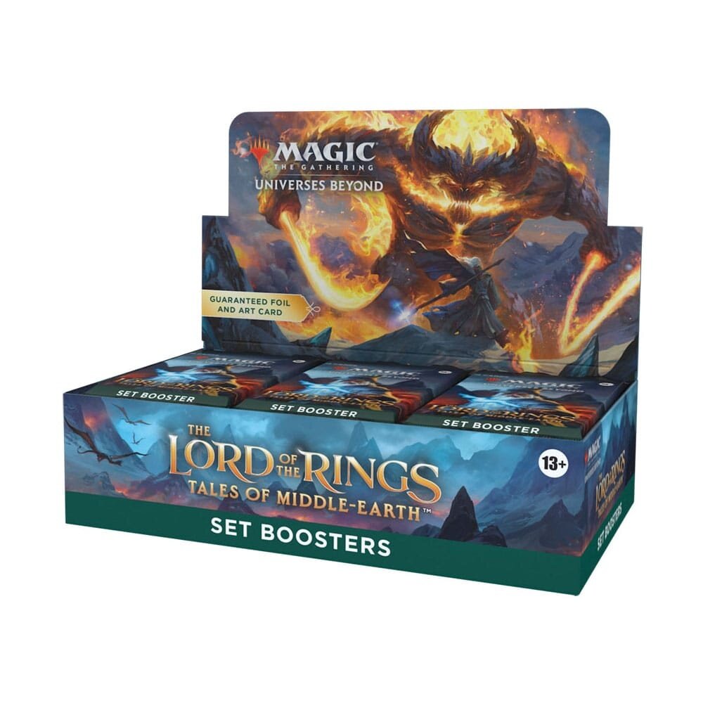 Magic: The Gathering Le Seigneur des Anneaux: Tales of Middle-Earth Set Booster Display Magic: The Gathering Le Seigneur des Anneaux: Tales of Middle-Earth Set Booster Display