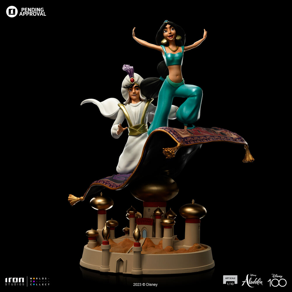 Iron Studios Disney Art Scale Statue 1/10 Aladdin and Yasmine 30 cm Iron Studios Disney Art Scale Statue 1/10 Aladdin and Yasmine 30 cm