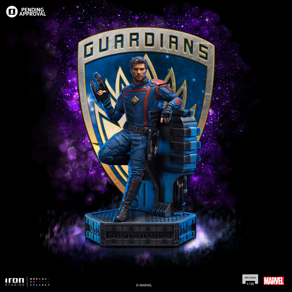 Iron studios 1/10 ArtScale Statue Star-Lord Avengers Infinity War (Sold  Out) NEW
