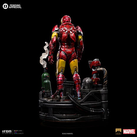 Marvel Deluxe Art Scale Statue 1/10 Iron Man Unleashed 23 cm - Planet  Fantasy