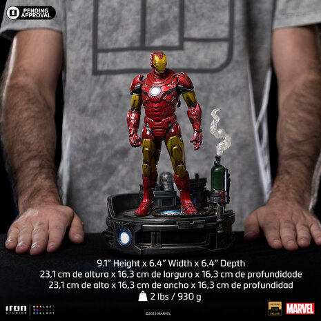 Iron studios Diorama Marvel Star Lord Avengers