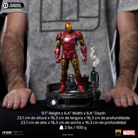 IRON MAN MARK 85 FIGURINE AVENGERS ENDGAME MARVEL SELECT 18 CM - Kingdom  Figurine