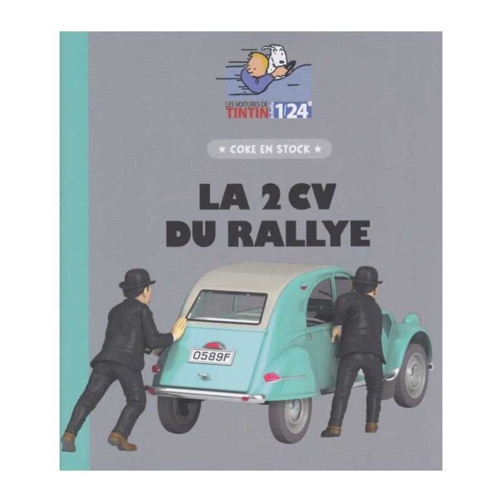 Tintinimaginatio Tintin Voiture 1/24 #65 Citroen 2CV Rally Tintinimaginatio Tintin Voiture 1/24 #65 Citroen 2CV Rally