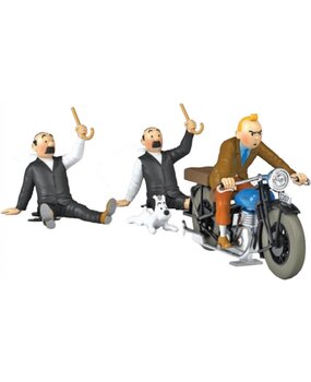 Tintinimaginatio Tintin Car 1/24 #70 Tintin Motorcycle Tintinimaginatio Tintin Car 1/24 #70 Tintin Motorcycle