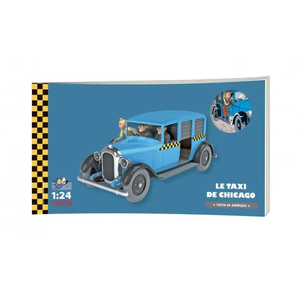 TINTIN VOITURE 124E TAXI POUR EASTDOWN N62