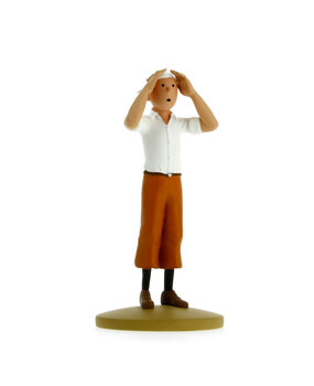 Tintinimaginatio Tintin Statuette Dans le Désert 12 cm Tintinimaginatio Tintin Statuette Dans le Désert 12 cm