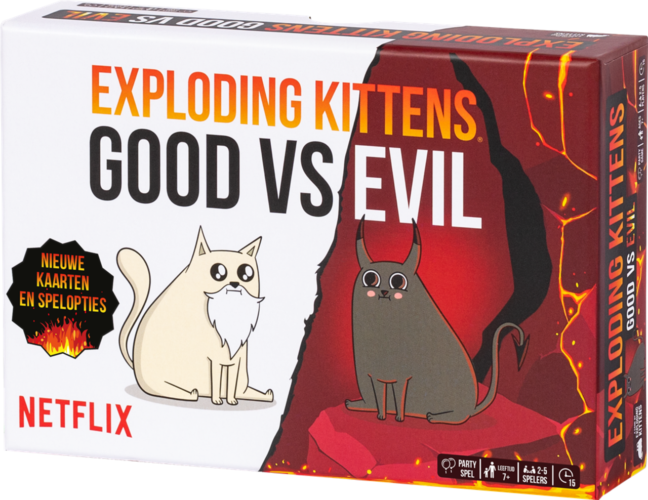 Exploding Kittens Good vs Evil Kaartspel Fantasy