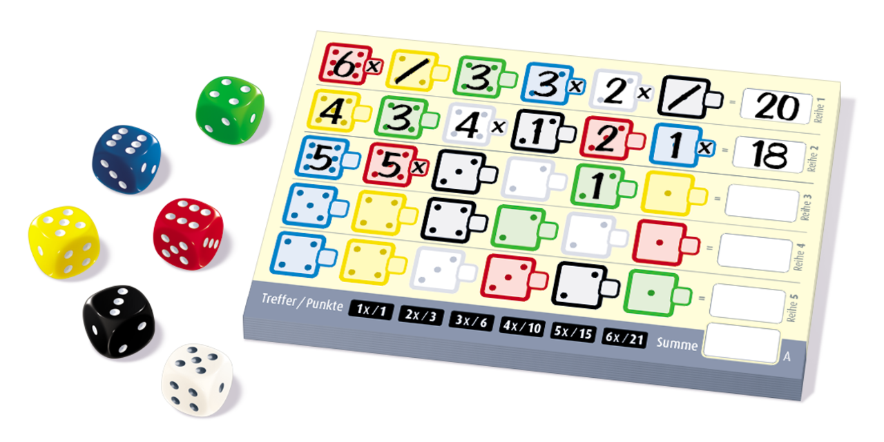 White Goblin Games Twenty One Dobbelspel White Goblin Games Twenty One Dobbelspel