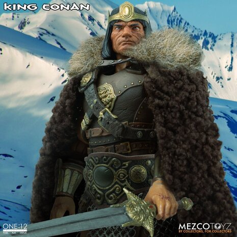 Mezco Toyz Conan the Barbarian Action Figure 1/12 King Conan 17 cm Mezco Toyz Conan the Barbarian Action Figure 1/12 King Conan 17 cm