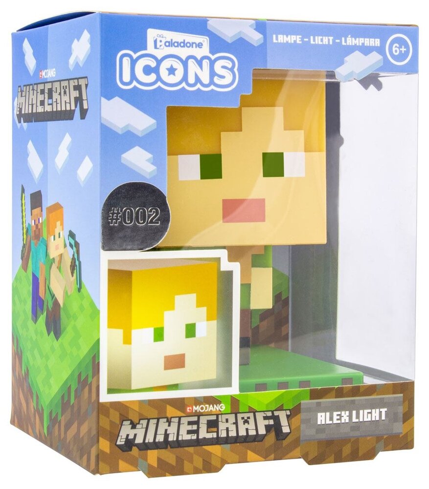 Lampe Minecraft 3D