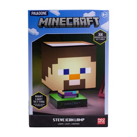 MINECRAFT - Logo - Lampe : : Lampe Paladone Minecraft