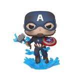 Funko Avengers: Endgame POP! Movies Vinyl Figure Captain America w/Broken Shield & Mjölnir #573 Funko Avengers: Endgame POP! Movies Vinyl Figure Captain America w/Broken Shield & Mjölnir #573