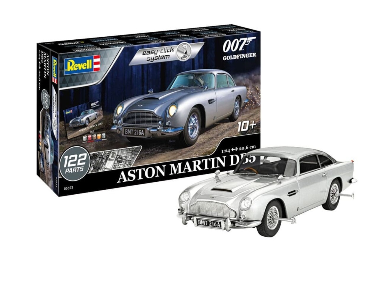 Revell James Bond Model Kit 1/24 Aston Martin DB5 (Goldfinger) Revell James Bond Model Kit 1/24 Aston Martin DB5 (Goldfinger)
