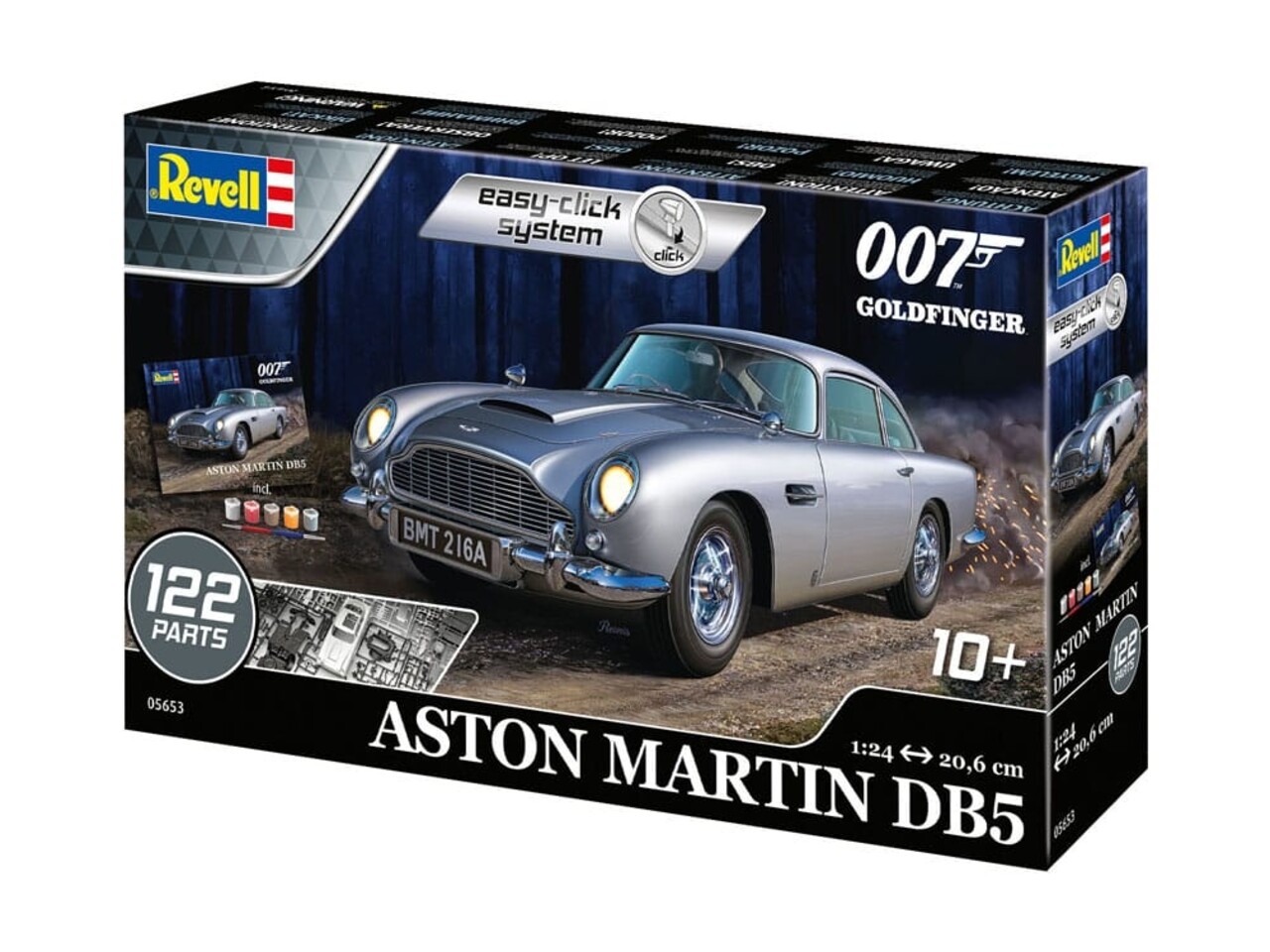 Revell James Bond Model Kit 1/24 Aston Martin DB5 (Goldfinger) Revell James Bond Model Kit 1/24 Aston Martin DB5 (Goldfinger)