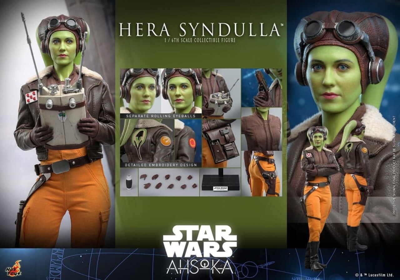 Hot Toys Star Wars: Ahsoka Action Figure 1/6 Hera Syndulla 28 cm Hot Toys Star Wars: Ahsoka Action Figure 1/6 Hera Syndulla 28 cm