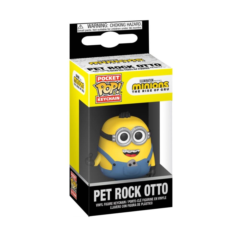 Funko Minions II Pocket POP! Vinyl Sleutelhanger Pet Rock Otto 4 cm Funko Minions II Pocket POP! Vinyl Sleutelhanger Pet Rock Otto 4 cm