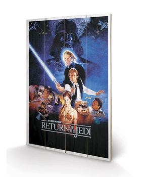Pyramid International Star Wars: Return of the Jedi Poster on Wood 40 x 59 cm Pyramid International Star Wars: Return of the Jedi Poster on Wood 40 x 59 cm