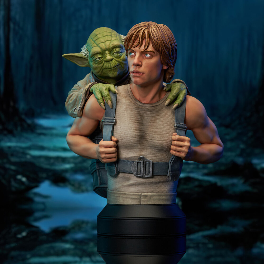 Gentle Giant Star Wars Episode V Bust 1/6 Luke with Yoda 15 cm Gentle Giant Star Wars Episode V Bust 1/6 Luke with Yoda 15 cm