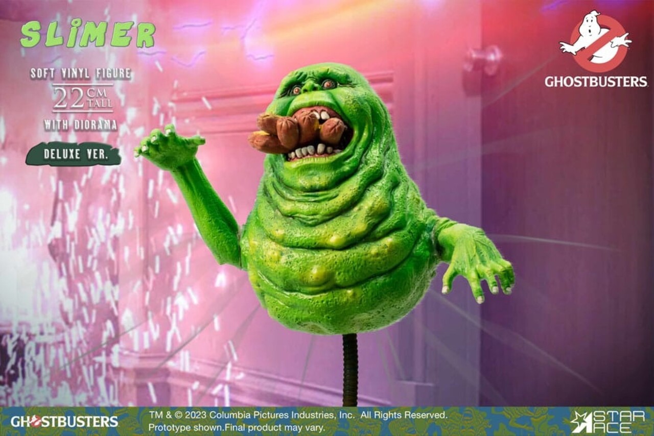 Ghostbusters Statue 1/8 Slimer Deluxe Version 22 Cm Star Ace Toys