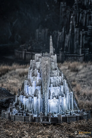Weta Lord of The Rings MINAS TIRITH Capital of Gondor Environment Resin  Model
