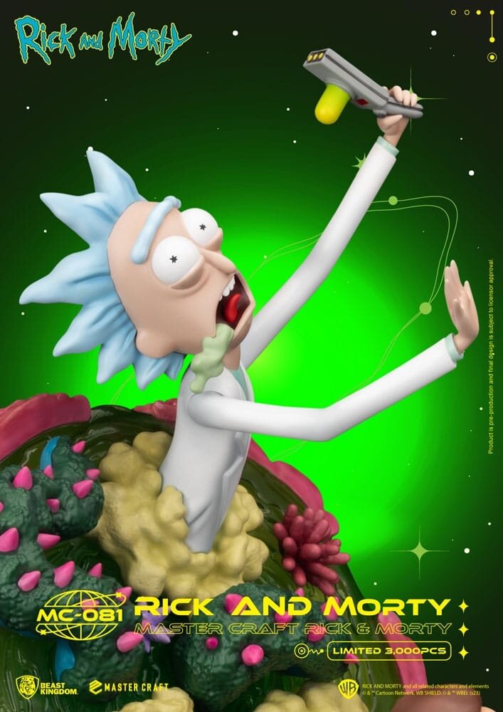 Beast Kingdom Rick and Morty Master Craft Statue Rick and Morty 42 cm Beast Kingdom Rick and Morty Master Craft Statue Rick and Morty 42 cm