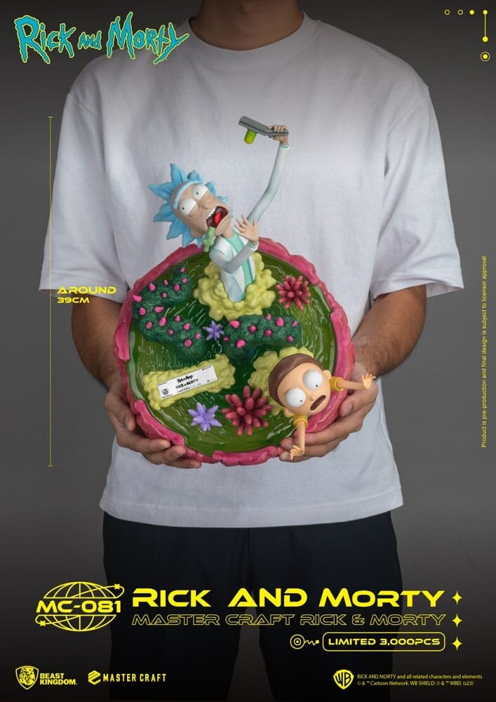 Beast Kingdom Rick and Morty Master Craft Statue Rick and Morty 42 cm Beast Kingdom Rick and Morty Master Craft Statue Rick and Morty 42 cm