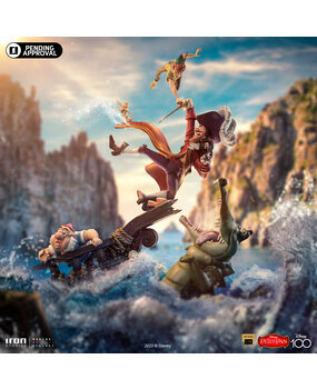 Iron Studios Disney Deluxe Art Scale Statue 1/10 Peter Pan vs. Hook 42 cm Iron Studios Disney Deluxe Art Scale Statue 1/10 Peter Pan vs. Hook 42 cm