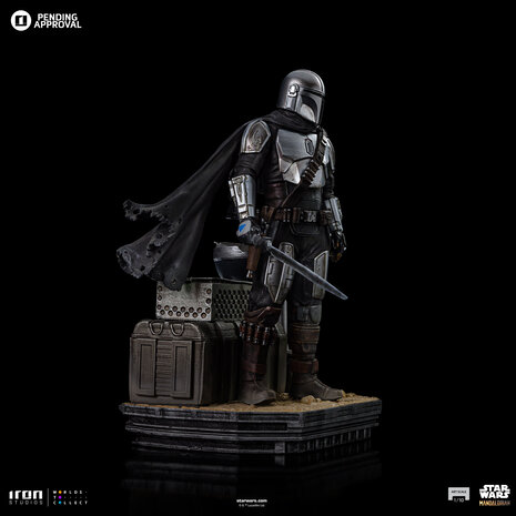 Iron Studios Star Wars: The Mandalorian Art Scale Statue 1/10 Din Djarin and Grogu 21 cm Iron Studios Star Wars: The Mandalorian Art Scale Statue 1/10 Din Djarin and Grogu 21 cm