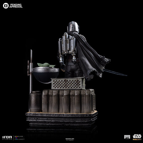 Iron Studios Star Wars: The Mandalorian Scale Statue 1/10 Din Djarin and Din Grogu 21 cm Iron Studios Star Wars: The Mandalorian Scale Statue 1/10 Din Djarin and Din Grogu 21 cm