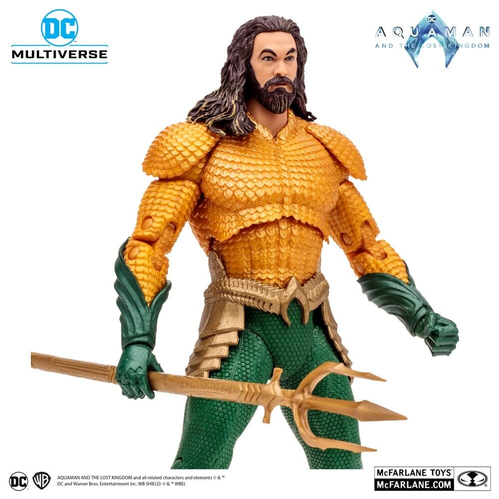 McFarlane Toys Aquaman and the Lost Kingdom DC Multiverse Action Figure Aquaman 18 cm McFarlane Toys Aquaman and the Lost Kingdom DC Multiverse Action Figure Aquaman 18 cm